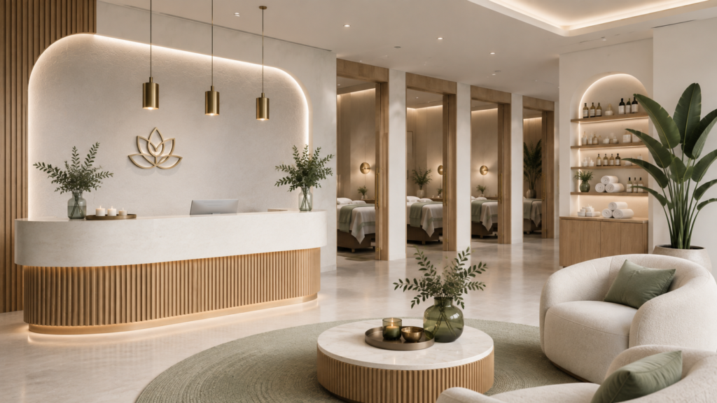 spa interior design in Dubai